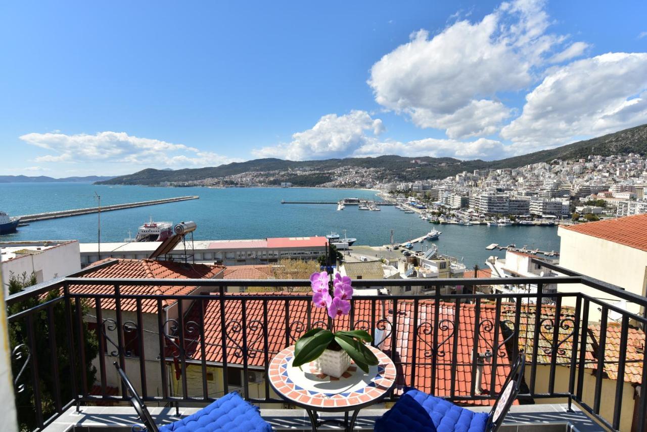 Ferienwohnung Golden Sea View - Old Town Kavala Exterior foto