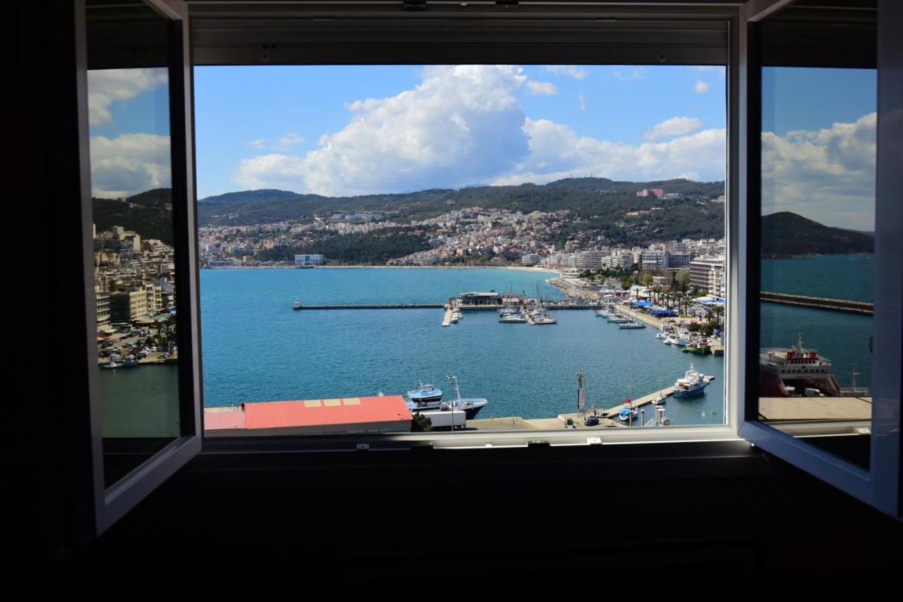 Ferienwohnung Golden Sea View - Old Town Kavala Exterior foto